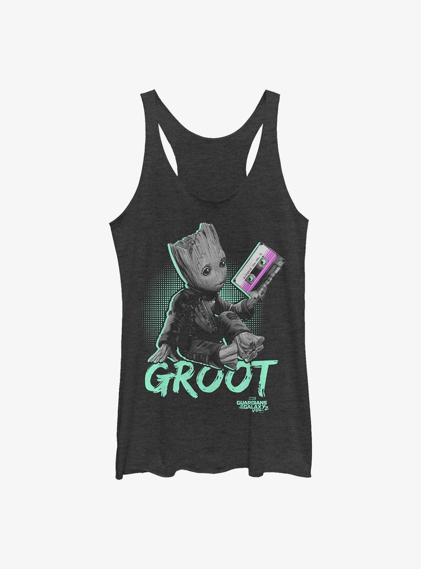 Marvel Guardians Of The Galaxy Neon Baby Groot Girls Tank, , hi-res