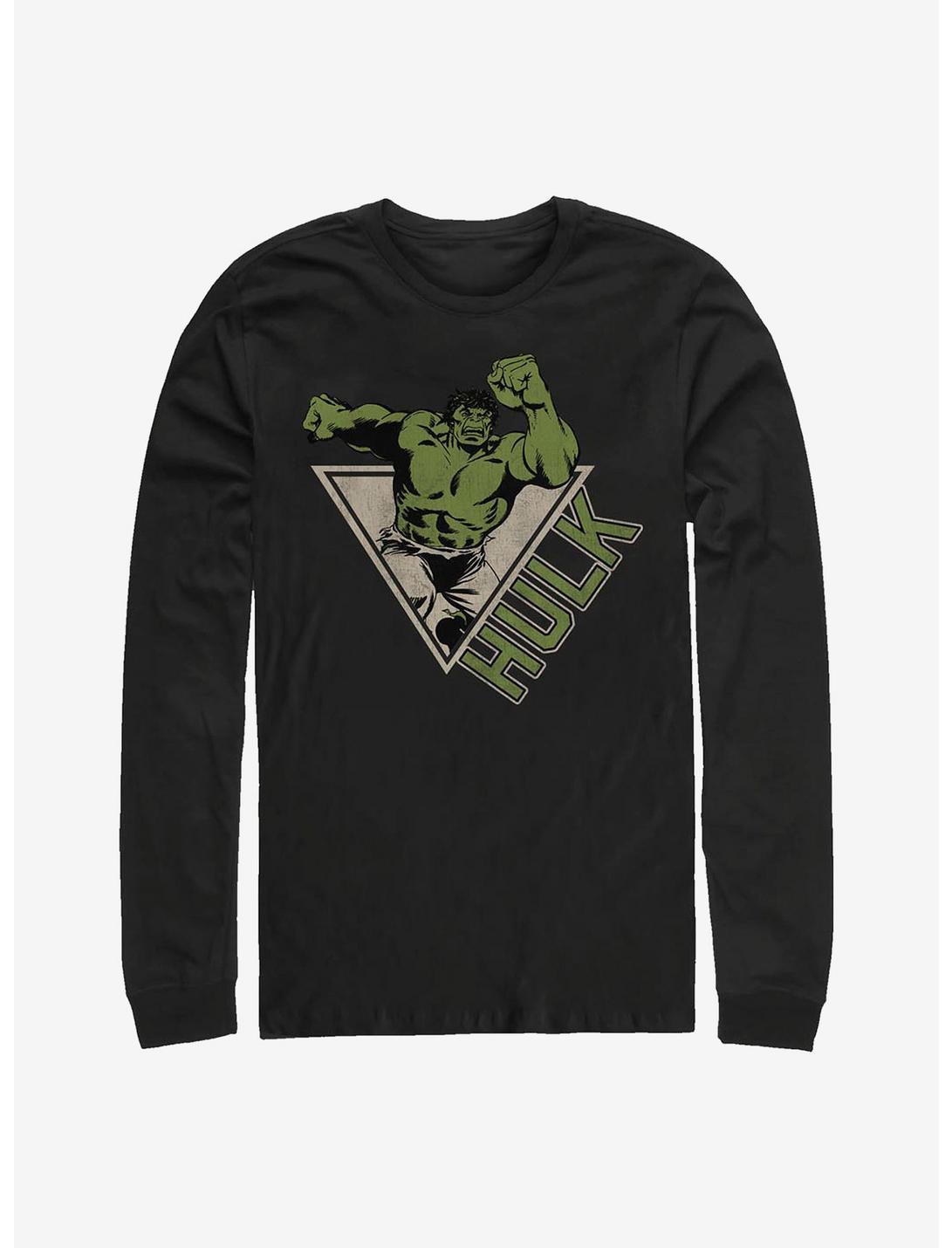 Marvel The Hulk Power Long-Sleeve T-Shirt, BLACK, hi-res