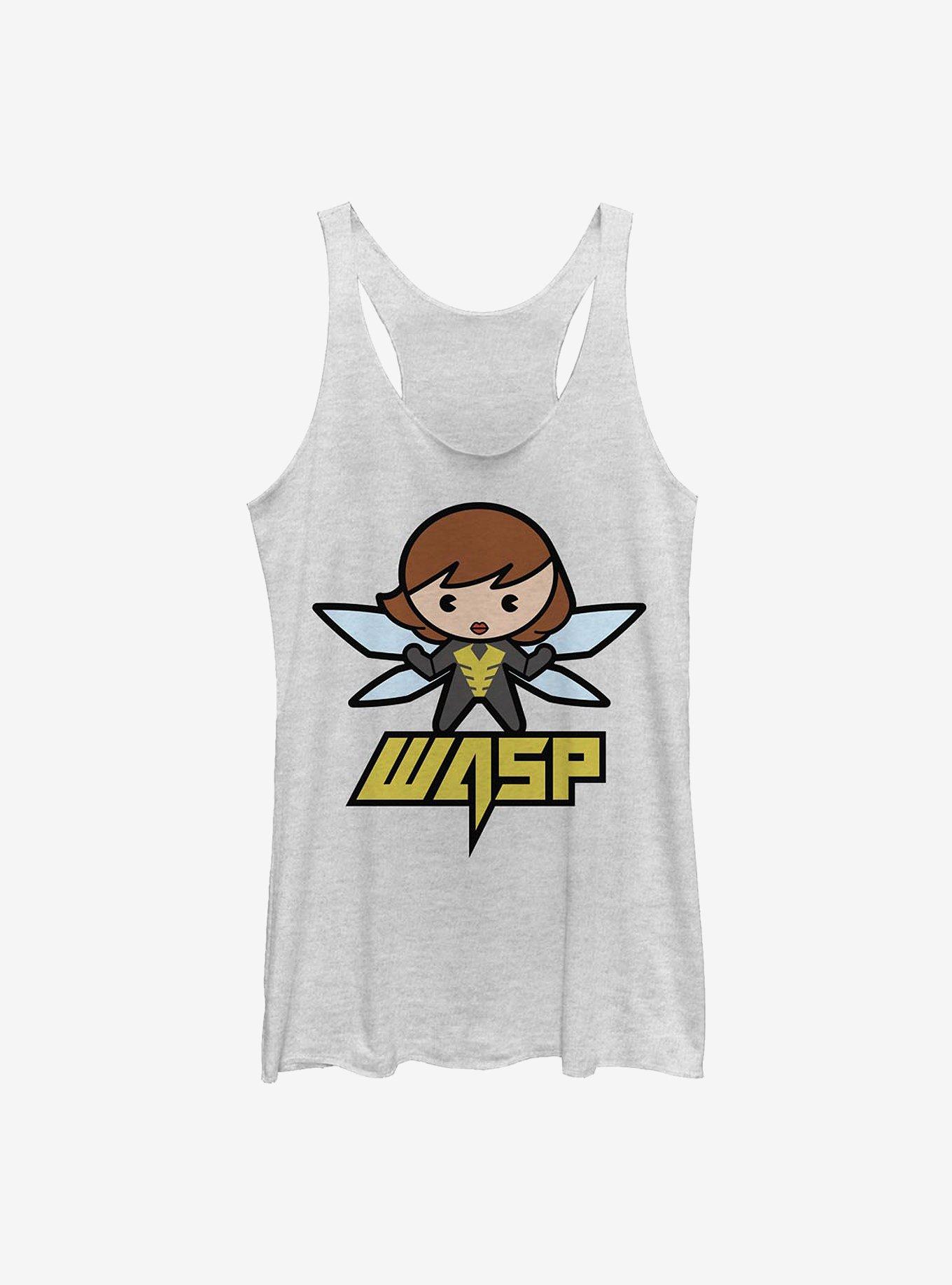 Marvel Ant-Man Kawaii Wasp Girls Tank, WHITE HTR, hi-res