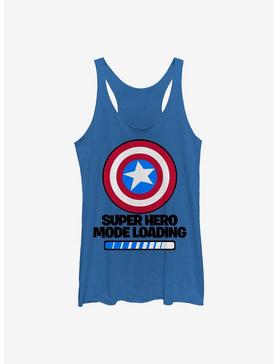 Plus Size Marvel Captain America Super Hero Loading Girls Tank, , hi-res