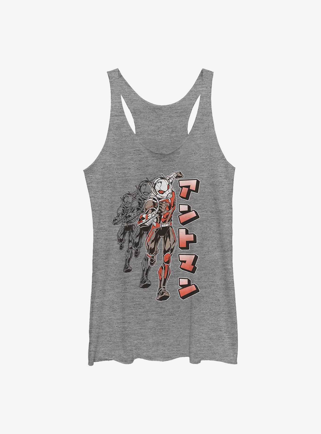 Marvel Ant-Man Pose Girls Tank, GRAY HTR, hi-res