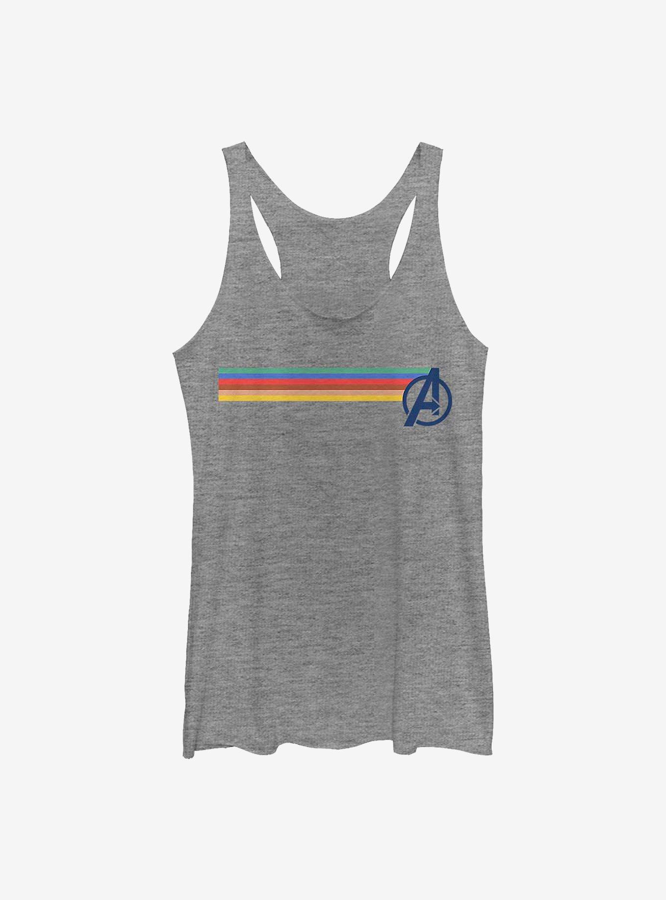 Marvel Avengers Multi Stripe Girls Tank, , hi-res