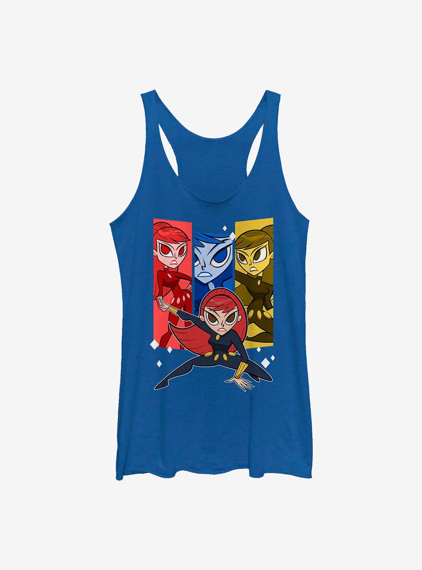 Marvel Black Widow Trio Girls Tank