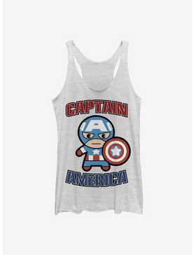 Marvel Captain America Kawaii America Girls Tank, , hi-res
