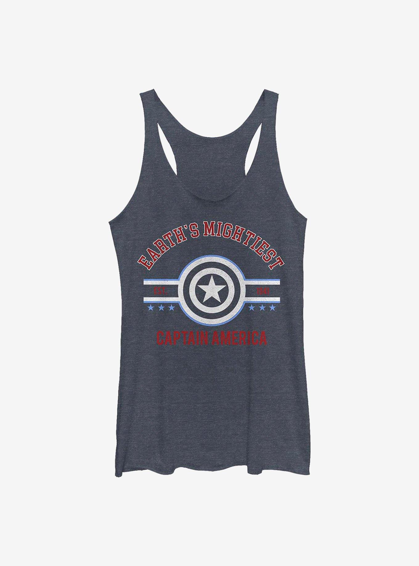 Marvel Captain America Mighty Captain Girls Tank, , hi-res