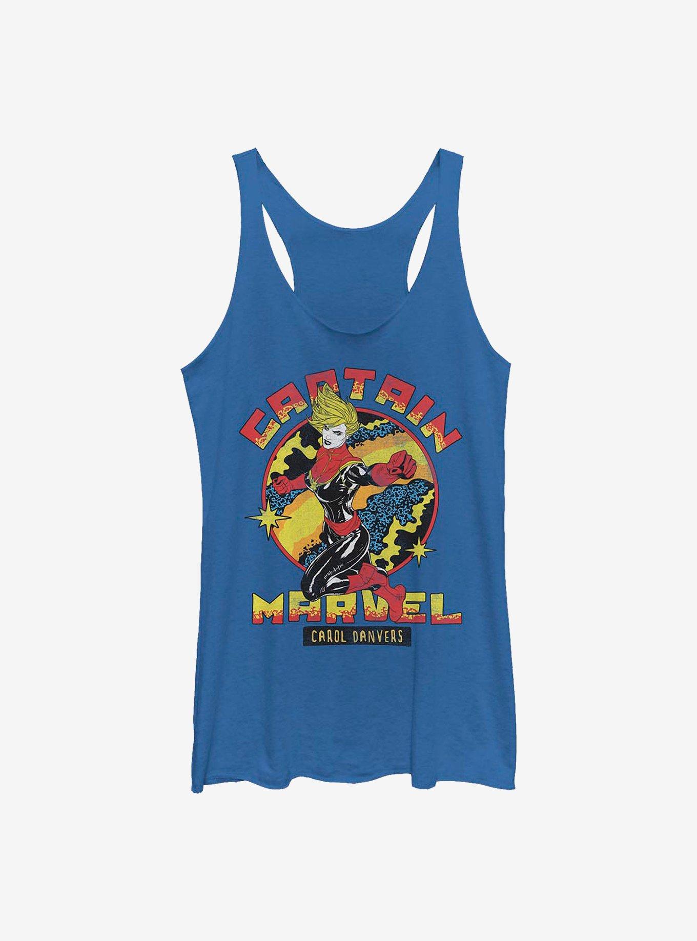 Marvel Captain Marvel Carol Danvers Girls Tank
