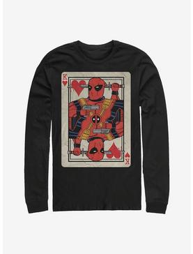 Marvel Deadpool King Card Long-Sleeve T-Shirt, , hi-res