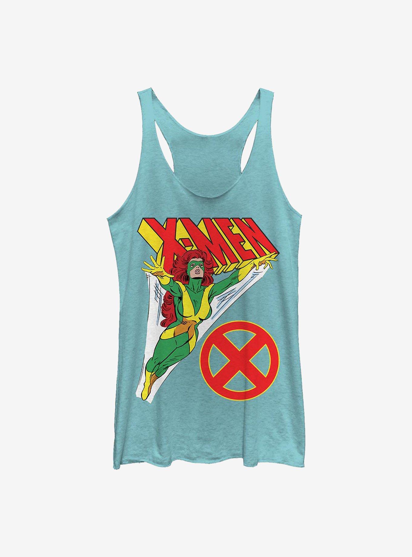 Marvel X-Men Grey Flight Girls Tank, TAHI BLUE, hi-res