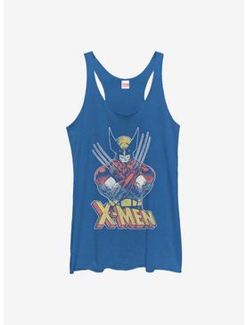 Marvel X-Men Vintage Wolverine Girls Tank, ROY HTR, hi-res