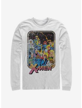 Marvel X-Men 70's Frame Long-Sleeve T-Shirt, WHITE, hi-res