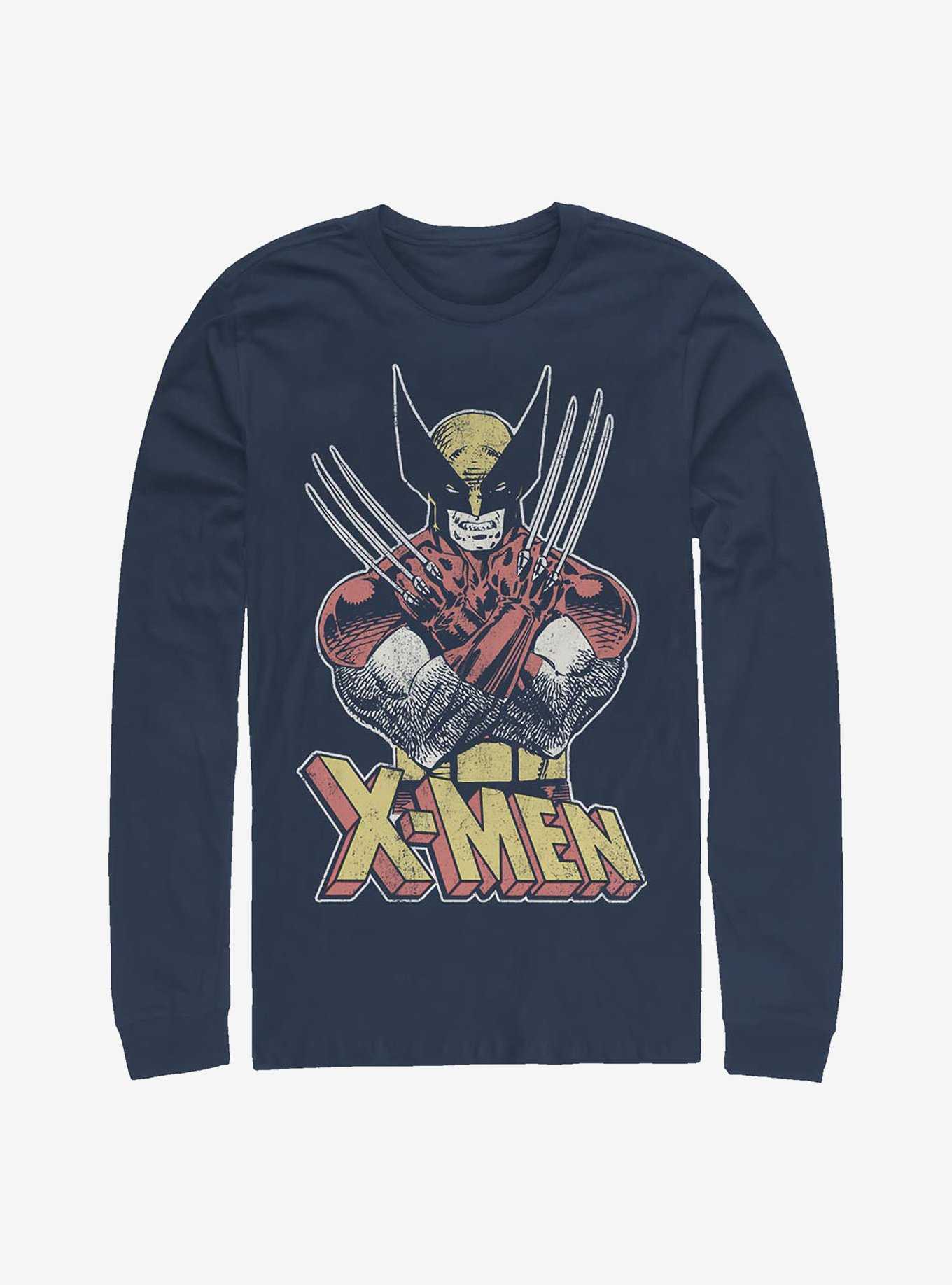 Marvel X-Men Vintage Wolverine Long-Sleeve T-Shirt, , hi-res