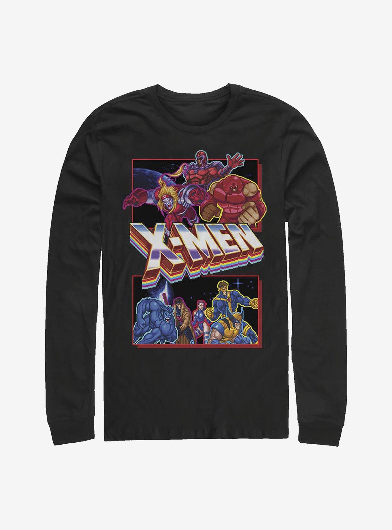 Marvel X-Men Arcade Fight Long-Sleeve T-Shirt, , hi-res