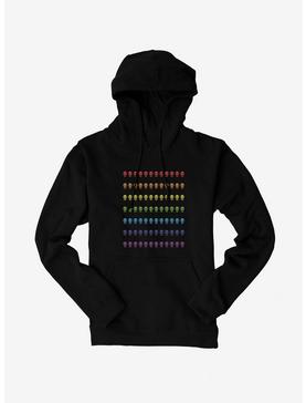 iCreate Pride Skull Rainbow Hoodie, , hi-res