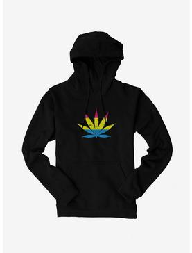 iCreate Pride Pansexual Flag Cannabis Hoodie, , hi-res