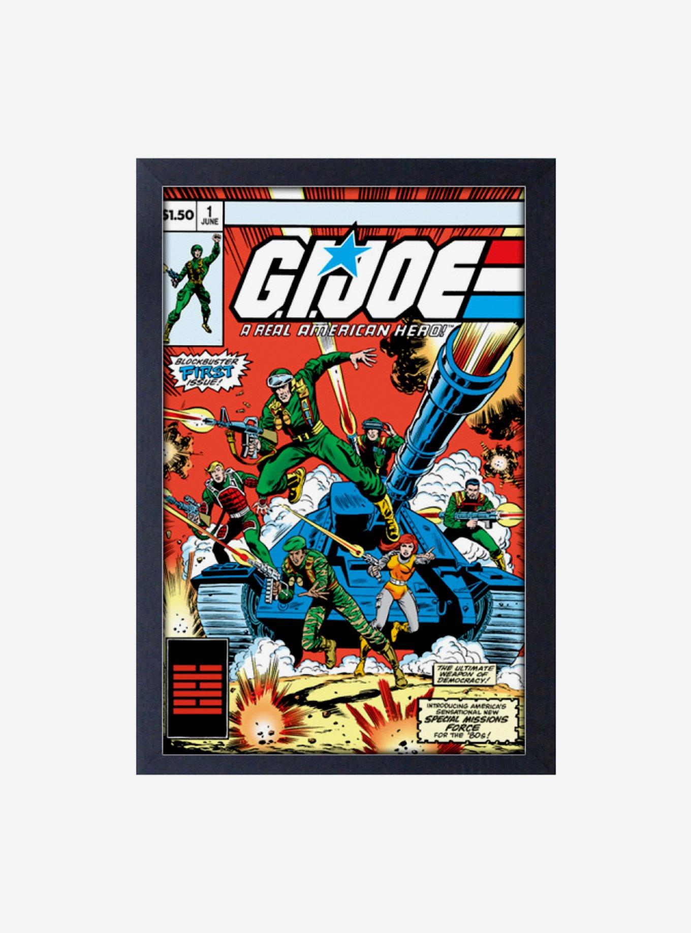 G.I. Joe Comic Framed Wood Wall Art, , hi-res