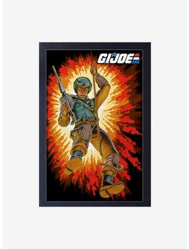 G.I. Joe Rappel Explosion Framed Wood Wall Art, , hi-res