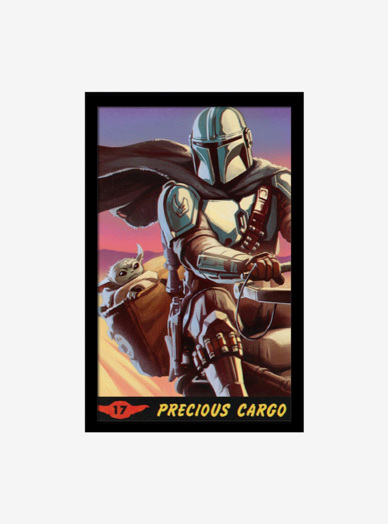Star Wars The Mandalorian Precious Cargo Framed Wood Wall Art, , hi-res