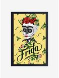Frida Kahlo Skull Framed Wood Wall Art, , hi-res