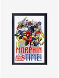 Mighty Morphin Power Rangers Morphin' Time Framed Wood Wall Art, , hi-res