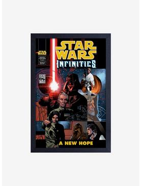 Star Wars Comic Cover Infinities New Hope Framed Wood Wall Art, , hi-res