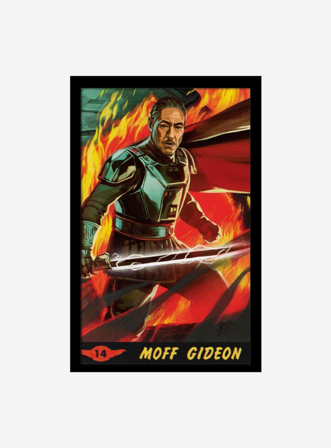 Star Wars The Mandalorian Moff Gideon Framed Wood Wall Art, , hi-res
