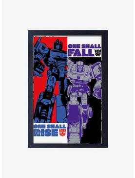 Transformers Rise And Fall Framed Wood Wall Art, , hi-res