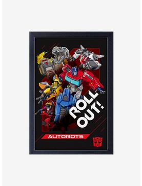 Transformers Autobot Roll Out Framed Wood Wall Art, , hi-res