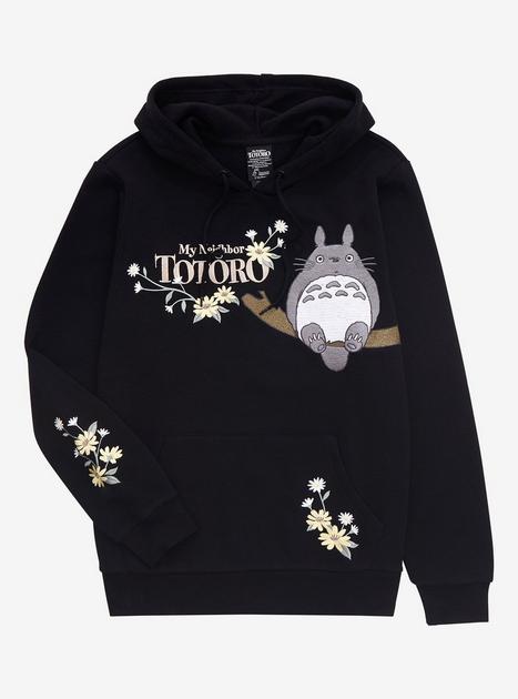 Studio Ghibli My Neighbor Totoro Floral Logo Hoodie - BoxLunch Exclusive | BoxLunch