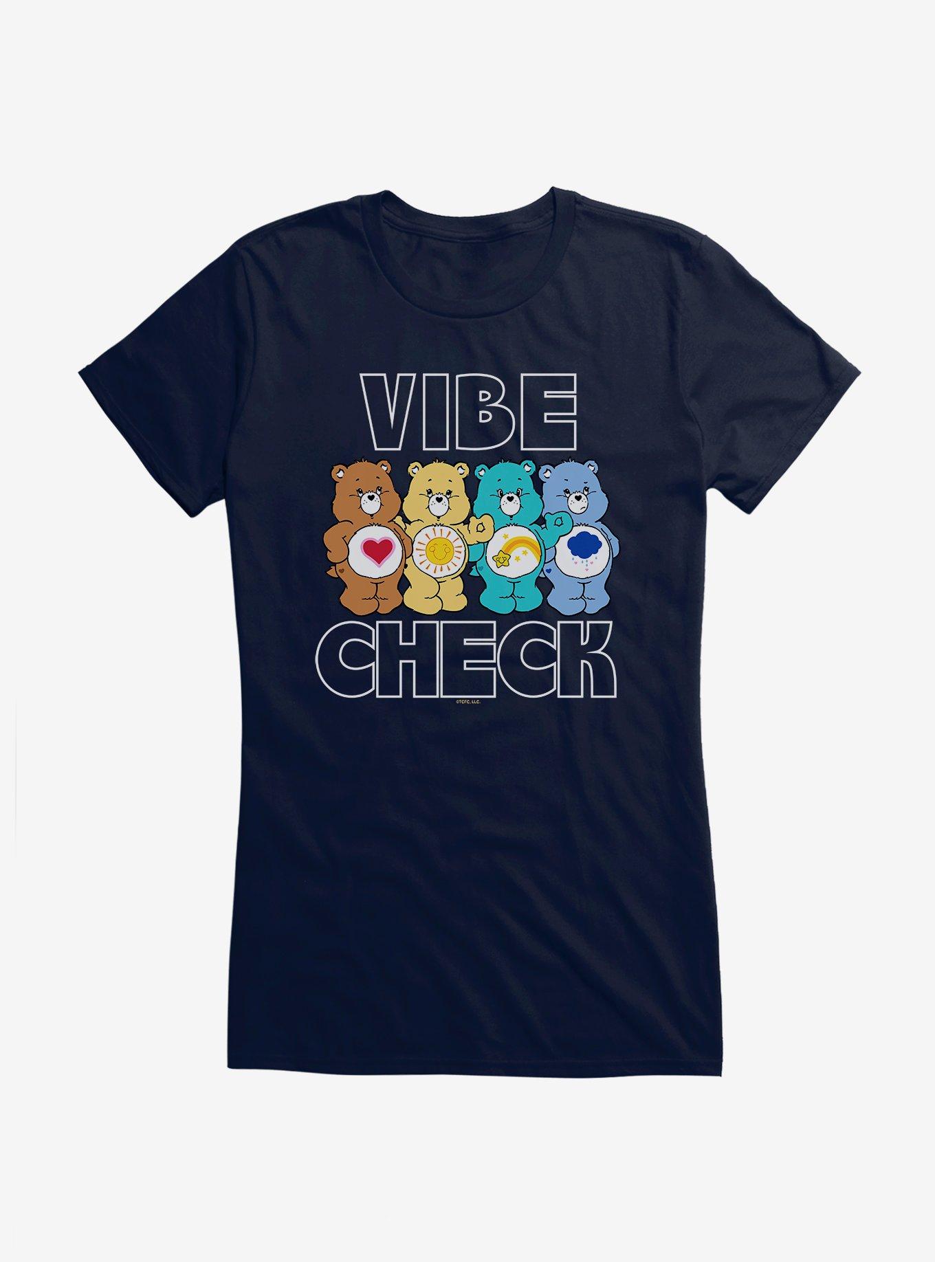 Care Bears Vibe Check Girls T-Shirt, NAVY, hi-res