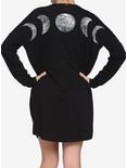Moon Child Athletic Jersey Dress, BLACK, hi-res