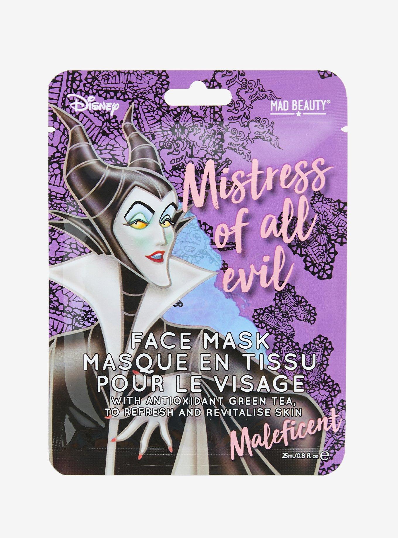 Disney Snow White Evil Queen Apple Face Mask (Incorrect photo - should be Maleficent - Alana), , hi-res