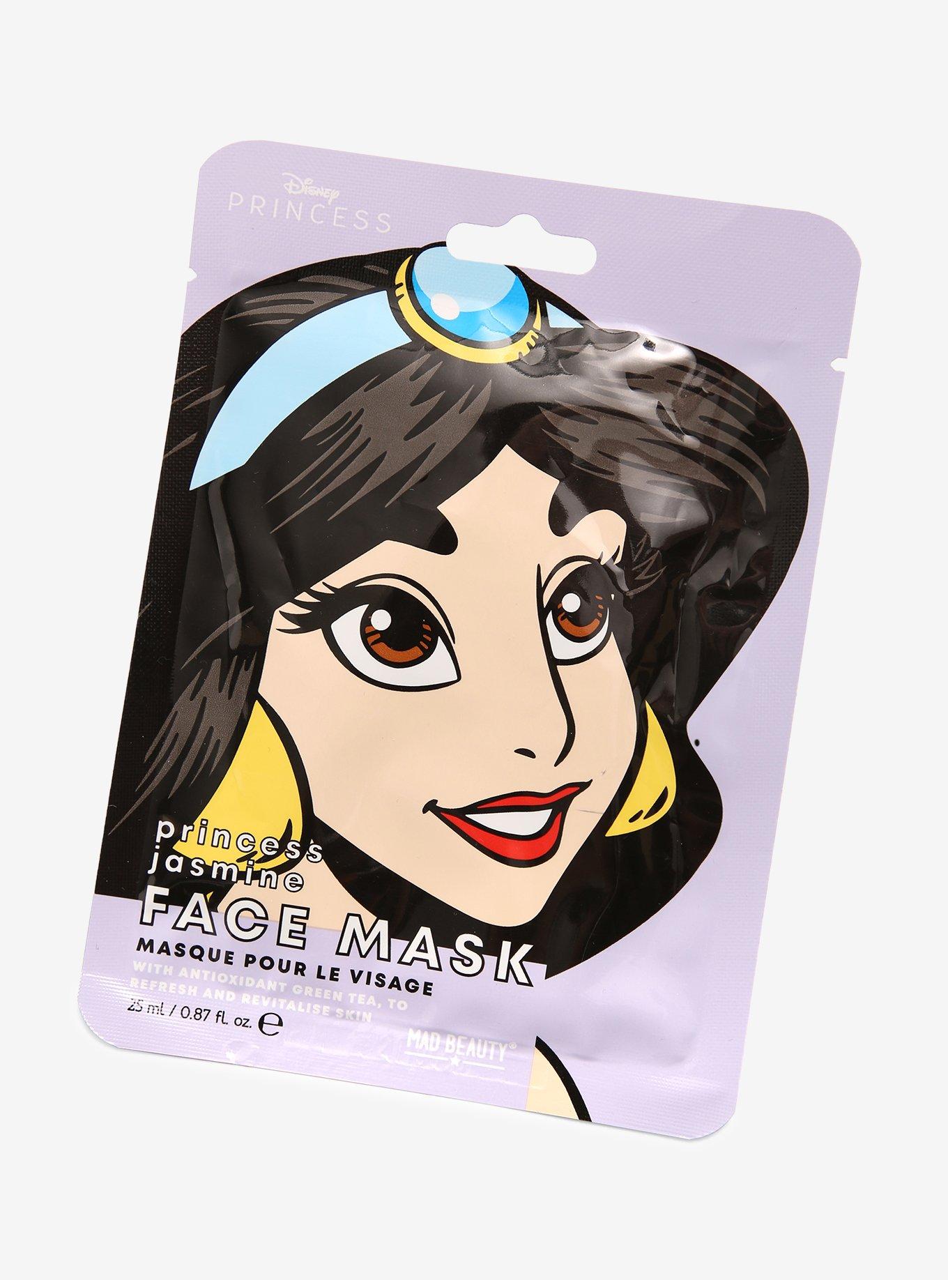 Disney Aladdin Princess Jasmine Green Tea Face Mask, , hi-res