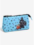 Star Wars The Mandalorian Mando & The Child Trick or Treat Cosmetic Bag - BoxLunch Exclusive, , hi-res