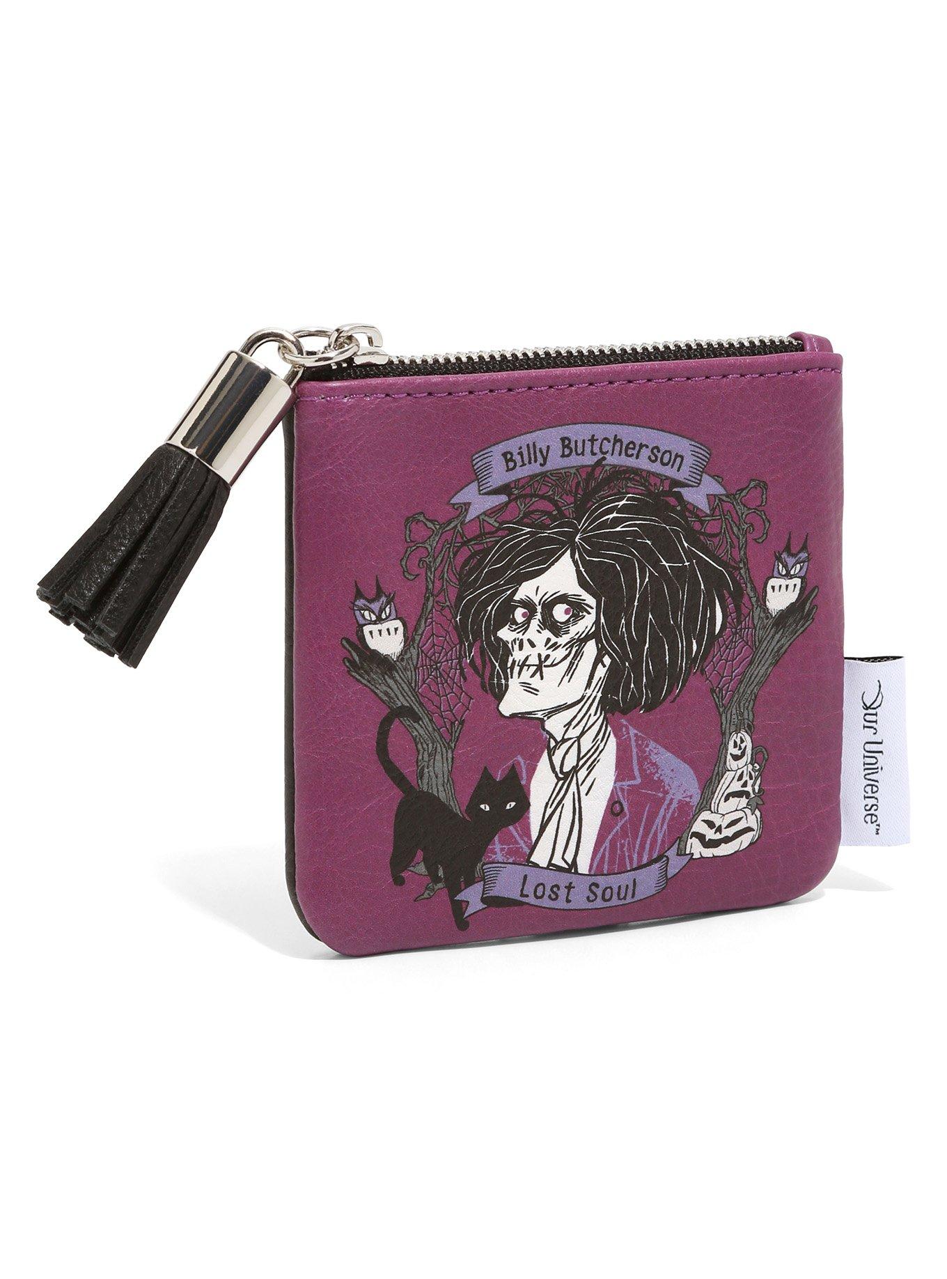 Our Universe Disney Hocus Pocus Billy & Sanderson Museum Double Sided Coin Purse - BoxLunch Exclusive, , hi-res