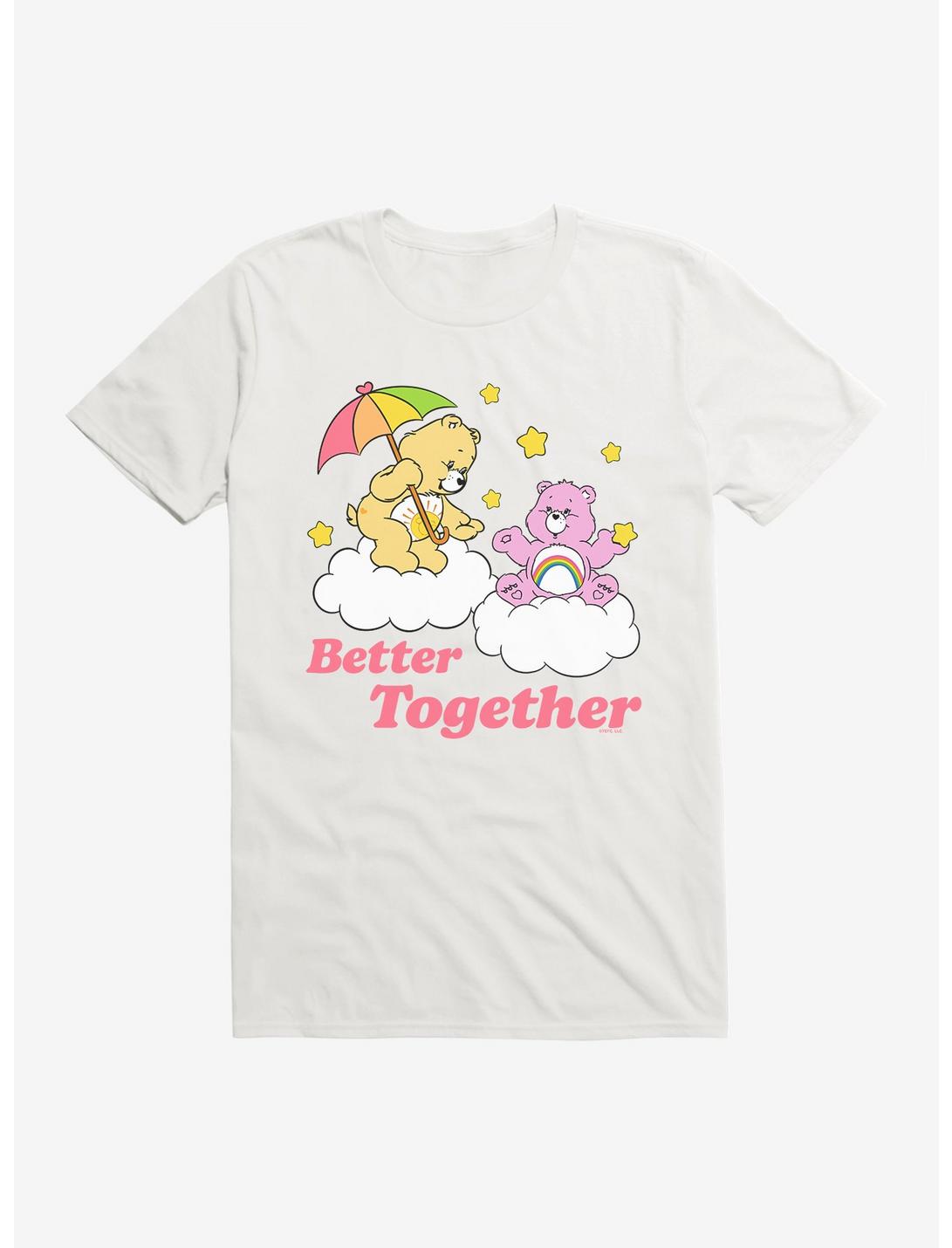 Care Bears Funshine & Cheer Better Together T-Shirt, WHITE, hi-res