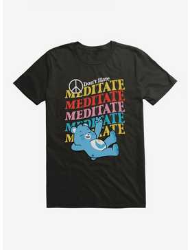 Care Bears Bedtime Bear Don't Hate Meditate T-Shirt, , hi-res