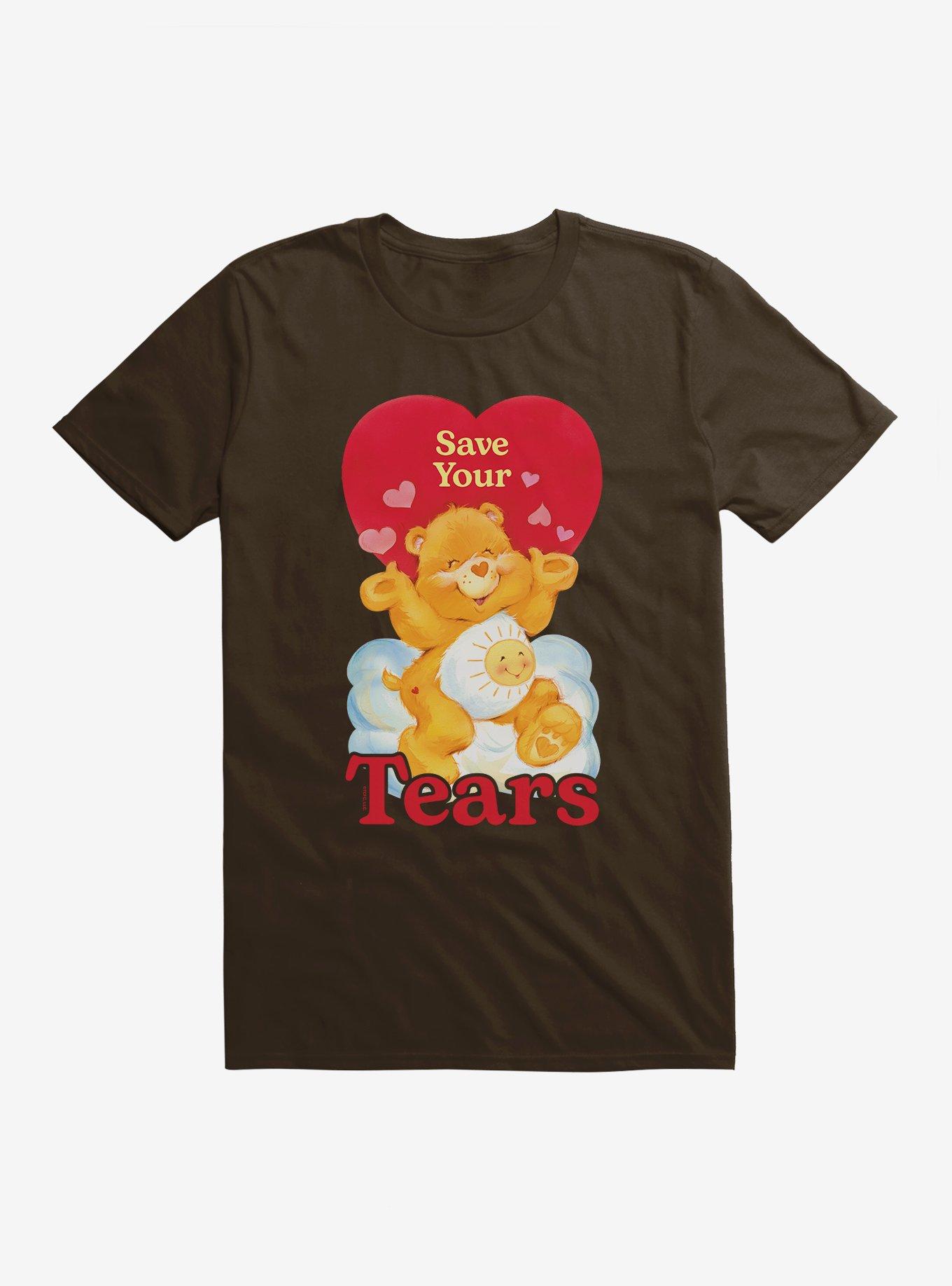 Care Bears Funshine Bear Save Your Tears T-Shirt, CHOCOLATE, hi-res