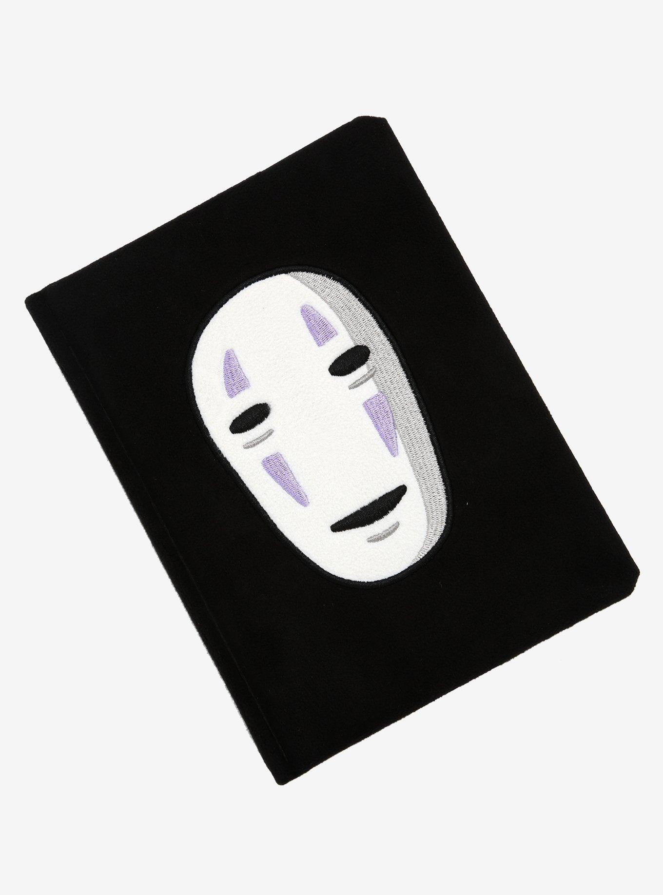 Studio Ghibli Spirited Away No-Face Plush Cover Journal, , hi-res