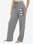 Hello Kitty Punk Grey Pajama Pants, MULTI, hi-res