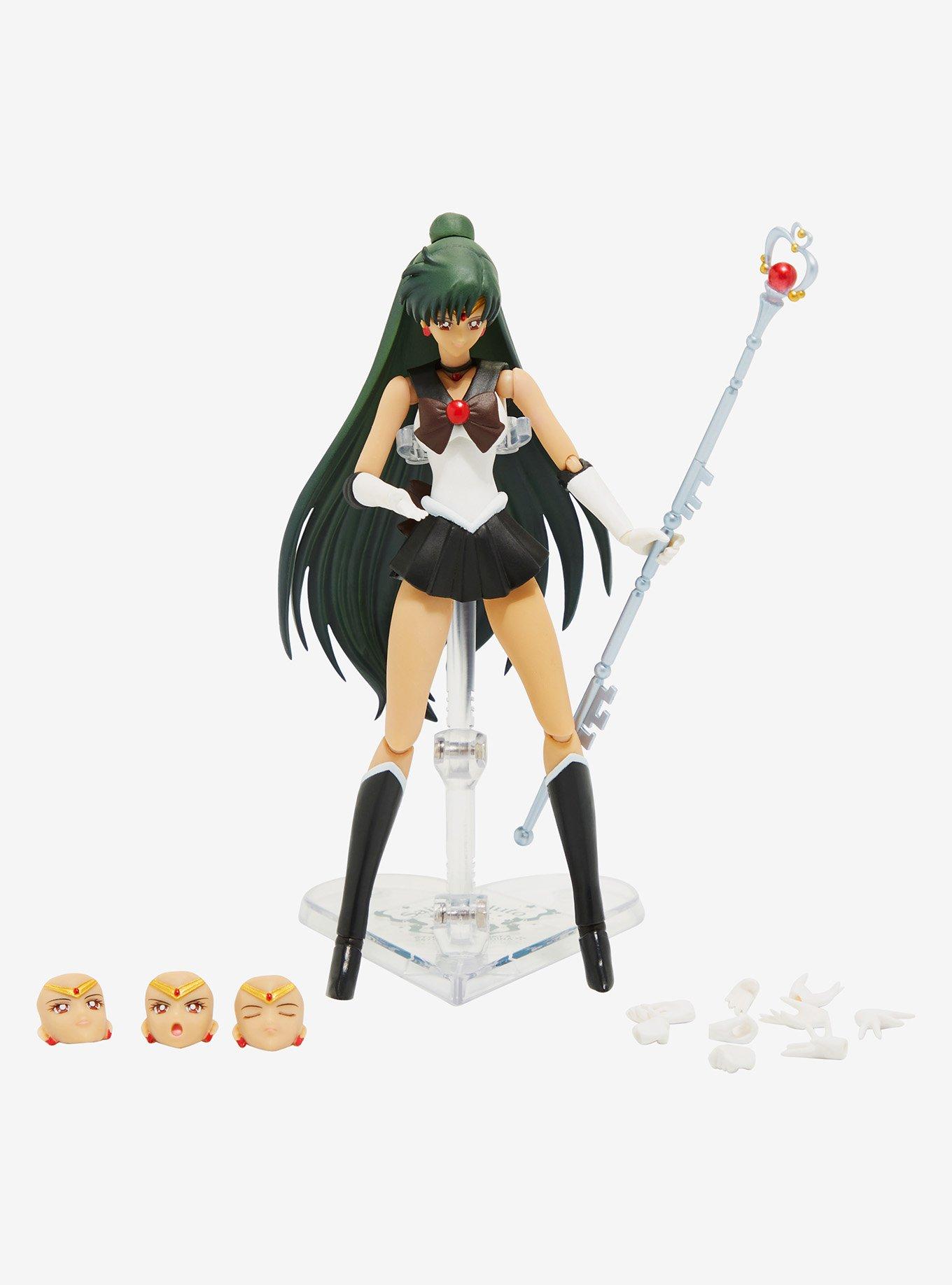 Bandai Spirits Pretty Guardian Sailor Moon Sailor Pluto S.H.Figuarts Animation Color Edition Figure, , hi-res