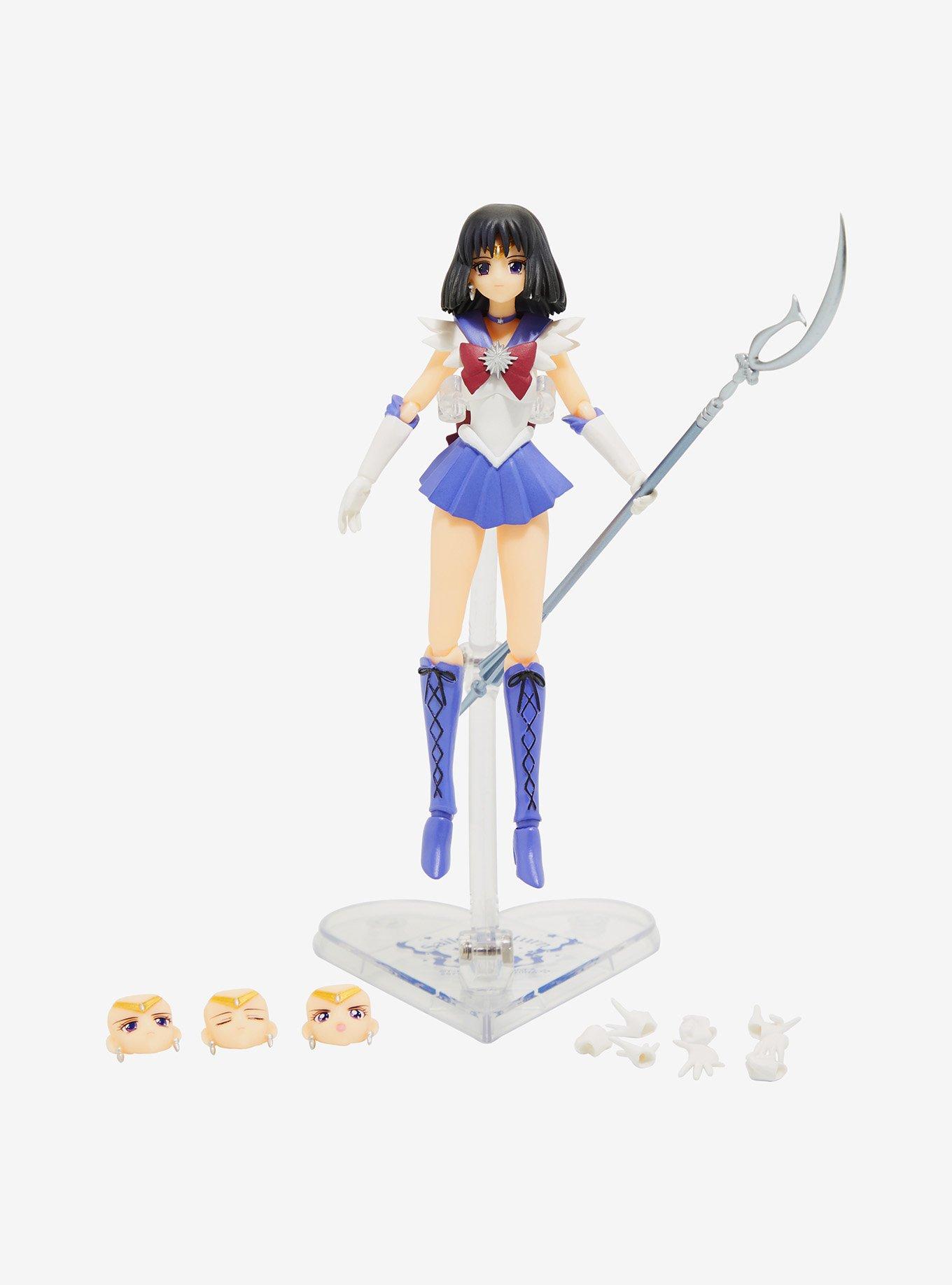 Bandai Spirits Pretty Guardian Sailor Moon Sailor Saturn S.H.Figuarts Animation Color Edition Figure, , hi-res