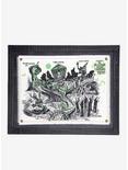 Disney The Nightmare Before Christmas Halloween Town Framed Map - BoxLunch Exclusive, , hi-res