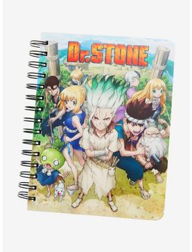 Dr. Stone Character Poster Spiral Notebook, , hi-res