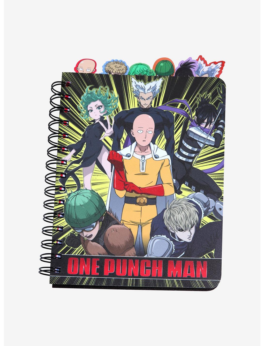 One Punch Man Group Portrait Tab Journal, , hi-res