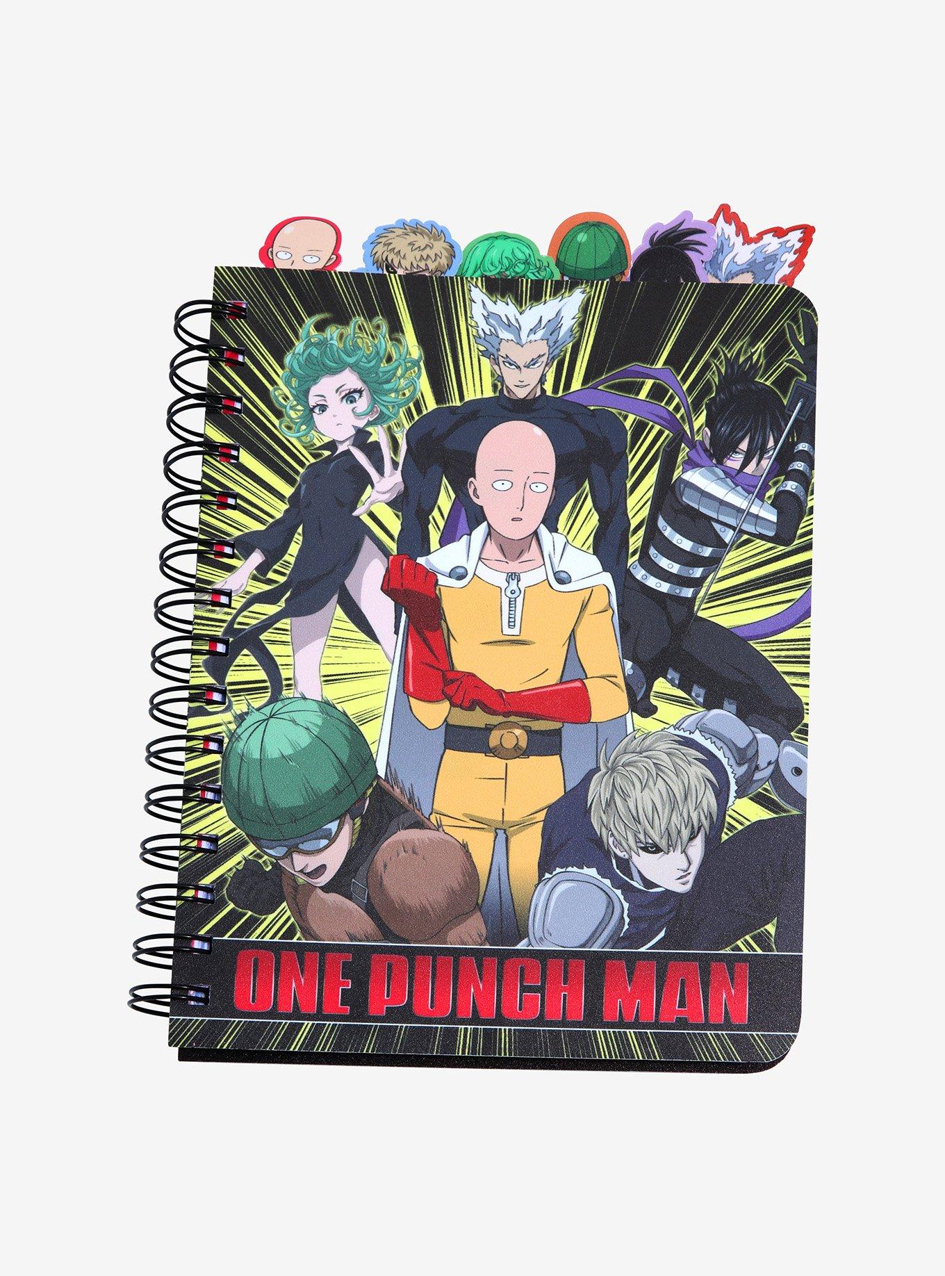 One Punch Man Group Portrait Tab Journal, , hi-res
