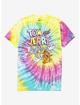 Tom And Jerry Tie-Dye T-Shirt, , hi-res