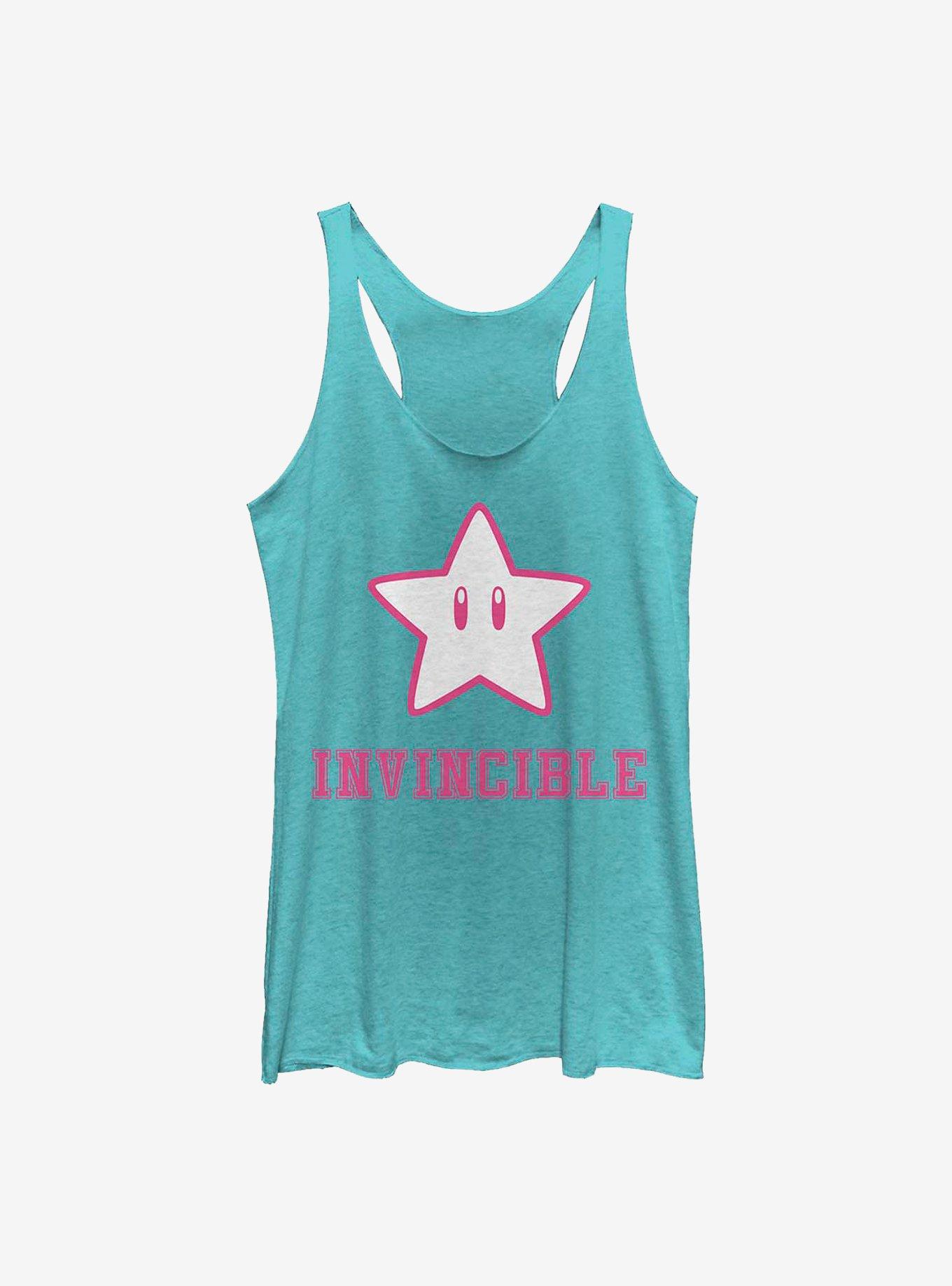 Super Mario Invincible Girls Tank, TAHI BLUE, hi-res