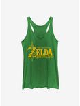 The Legend Of Zelda Breath Of The Wild Classic Logo Girls Tank, ENVY, hi-res