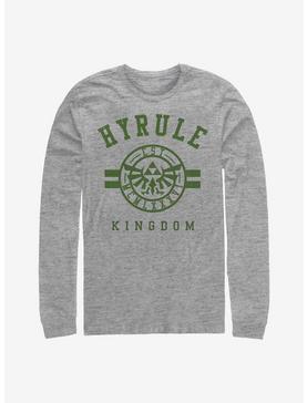 The Legend Of Zelda Hyrule Kingdom Long-Sleeve T-Shirt, ATH HTR, hi-res