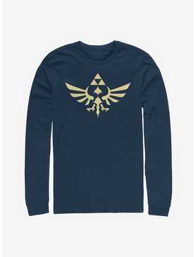 The Legend Of Zelda Triumphant Triforce Long-Sleeve T-Shirt, , hi-res